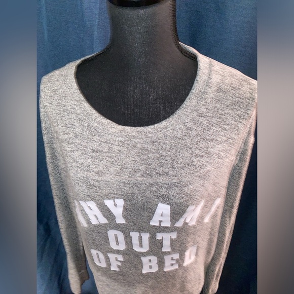 Victoria's Secret Victoria Secret Pink Why Am I Out of Bed T-Shirt Sleepwear - Picture 9 of 14